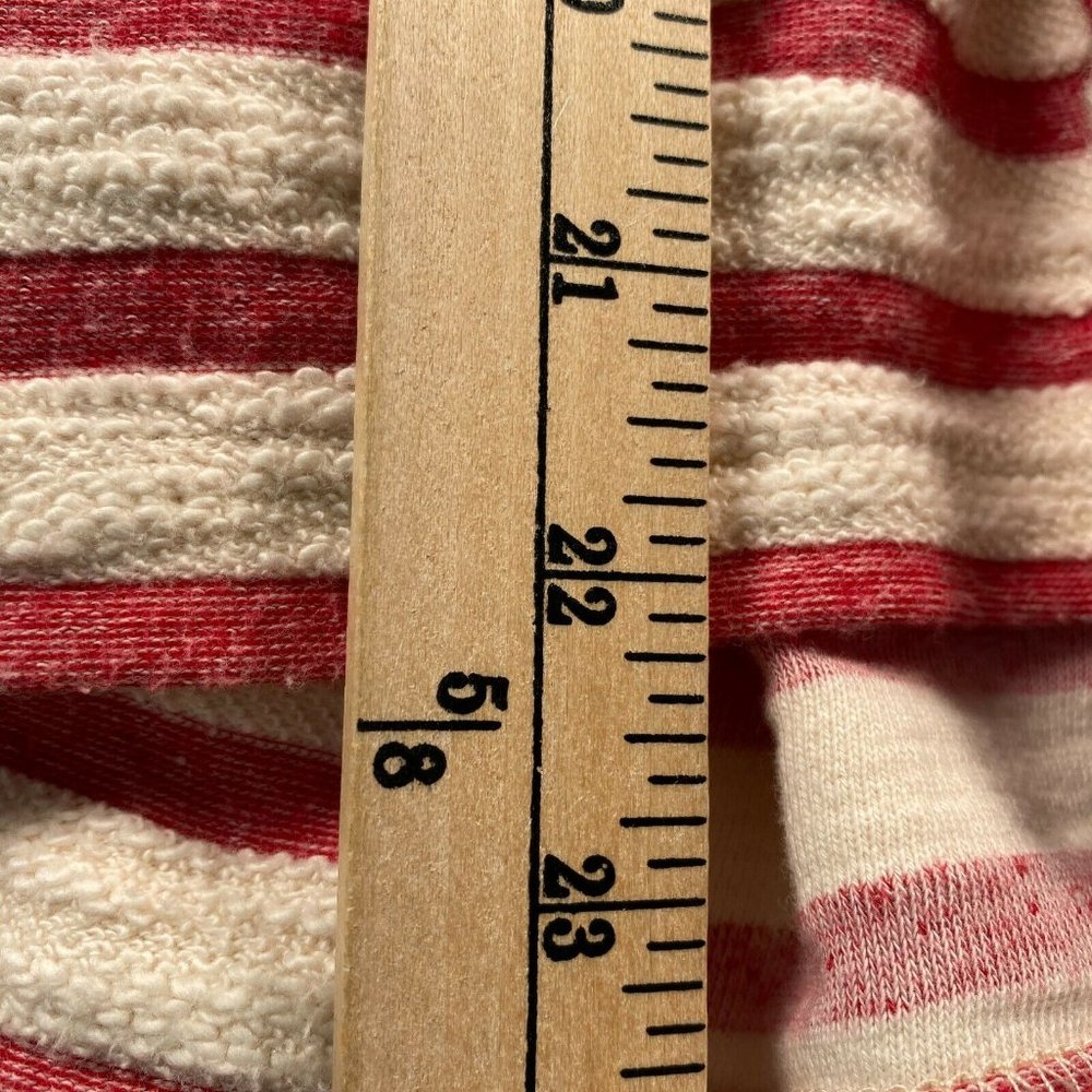 Free People Women Size XS Striped Zip Up Terry - Picture 8 of 8